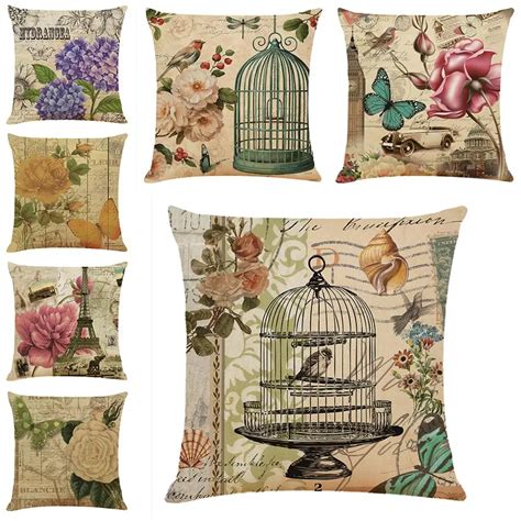 Zeroomade Nordic Classical Bird Cage Cushion Covers Home Decorative