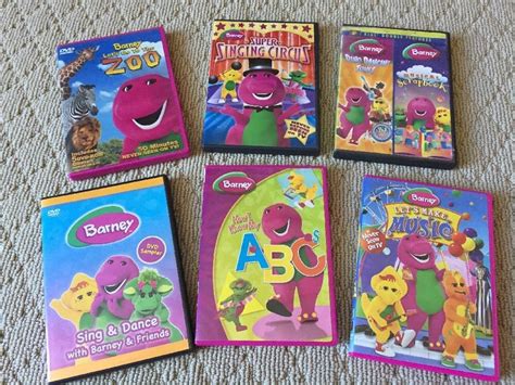 Barney And Friends Dvd Lot