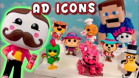 Funko Ad Icons Pop Figures Pringles Cereal Mascots Unboxing