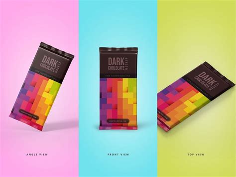 Free Chocolate Packaging Mockups Mockuptree