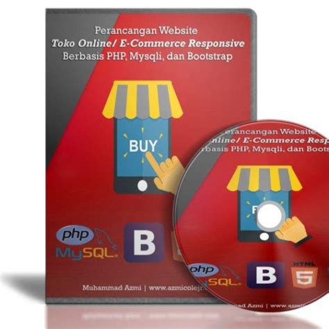 DVD Membuat Toko Online Responsive Dengan PHP Dan Bootstrap Malas Ngoding