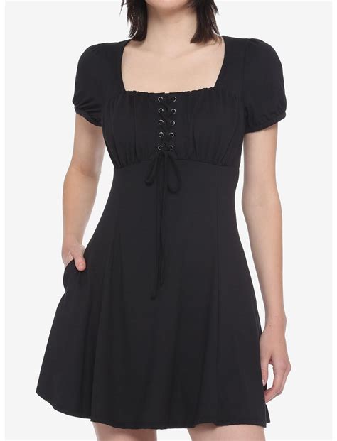 Black Empire Dress Hot Topic