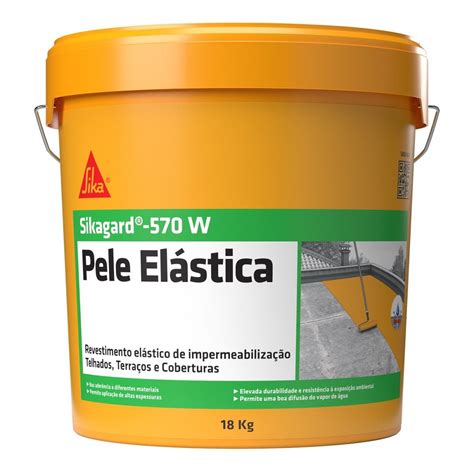 Sikagard 570w Pele Elástica Telha 18kg MaxMat