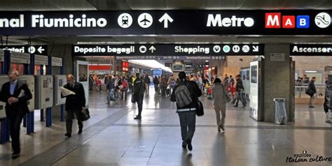 How To Travel Into Rome From Fiumicino Or Ciampino Airport