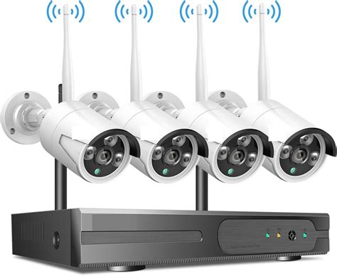 Kamerasystem Ch Wireless Cctv System P P Nvr Wifi Outdoor Mp