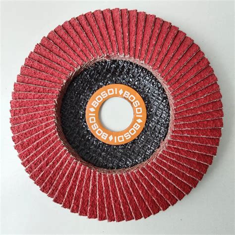 Aluminium Oxide Zirconium Oxide For Metal Polishing Wheel Flap Disc