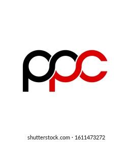 Ppc Logo Design Simple Modern Template Stock Vector (Royalty Free ...