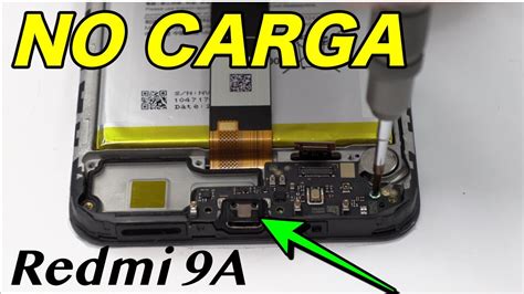 Redmi 9A No Carga Cambiar El Modulo De Carga YouTube