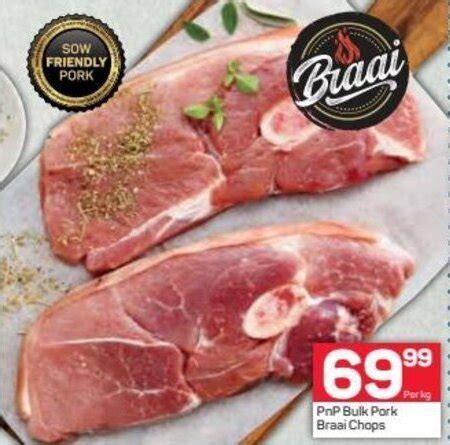 PnP Bulk Pork Braai Chops Offer At Pick N Pay