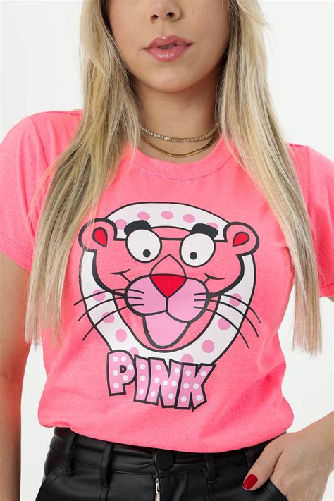 Descobrir Imagem T Shirt Pantera Cor De Rosa Br Thptnganamst Edu Vn