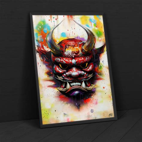 The Oni Limited Edition Portrait Art Print