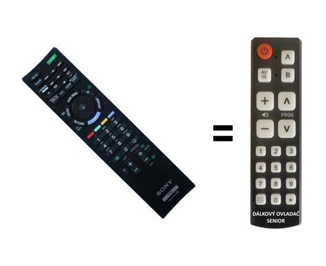 Sony RM ED044 Replacement Remote Control For Seniors For 12 0 TV