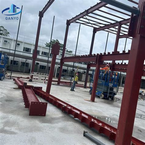 China Steel Structure For Prefab Multi Storey Light Construction