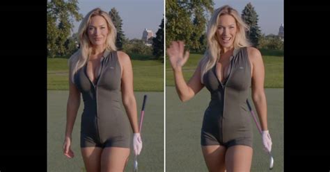 Paige Spiranac shares golf tips in her 'How to hit a fade' video but ...