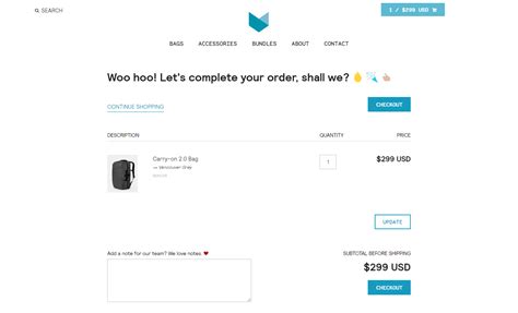 Ecommerce shopping cart design ideas | Webflow Blog