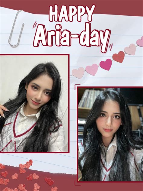 Xinofficial On Twitter ♥️happy Birthday Aria♥️ Xin 엑신 Aria Happybirthdayaria Happyariaday