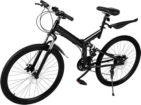 Amazon Outroad 26 Inch Folding Mountain Bike For Adults 21 Speed