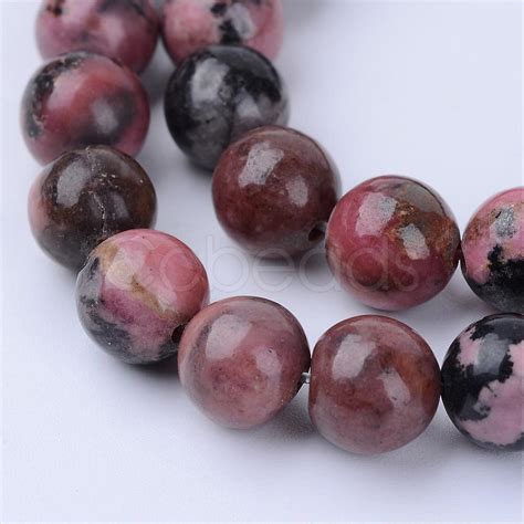 cheap natural rhodonite beads strands  store cobeadscom