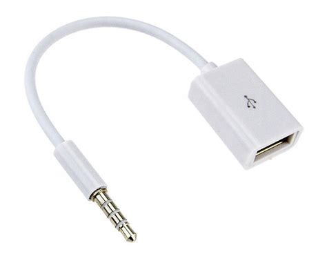 Przej Ci Wka Adapter Jack Mm Aux Na Usb Ak