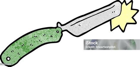 Cartoon Sharp Razor Stock Illustration Download Image Now Art Art