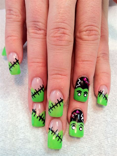 Frankenstein Nails