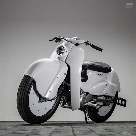 黑与白K speed出品的两辆本田SUPER CUB 摩托车二手网