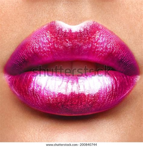 Sexy Lips Beauty Red Lip Makeup Stock Photo Shutterstock