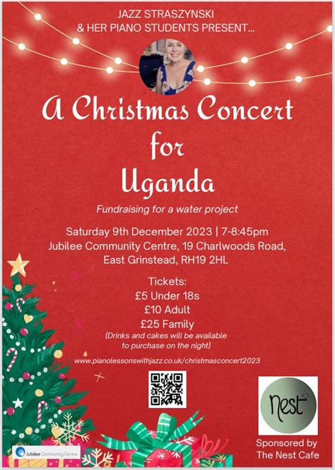 A Christmas Concert For Uganda Visit East Grinstead