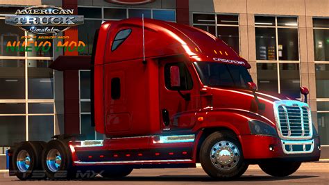 Tractocamión Freightliner Cascadia ATS ETS 2 Mundo Mod