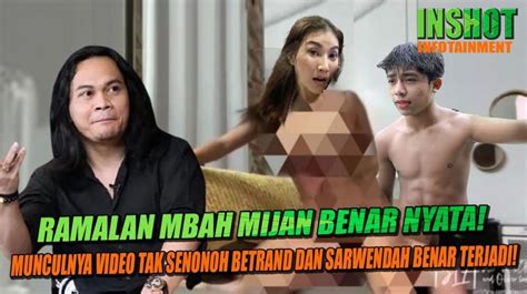 Cek Fakta Muncul Video Tak Senonoh Betrand Peto Dan Sarwendah