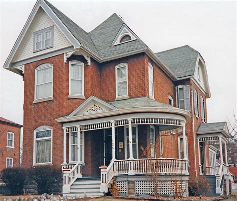 Red Brick Victorian I Would Love A House Like This Victorian Style