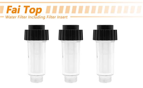 2X Filtro De Agua Que Incluye Inserto De Filtro 5 731 050 0 Para