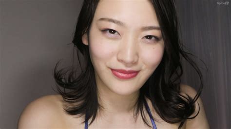 Kei Fubuki Voluptuous Lady Loves To Flaunt Her Body In Lewd Blue Slingshot Bikini