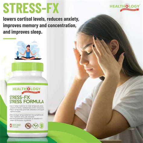 Healthology Stress-Fx Stress Formula - 60 Capsules