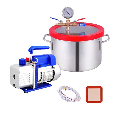 1 5 Gallon Vacuum Chamber Heavy Duty Stainless India Ubuy