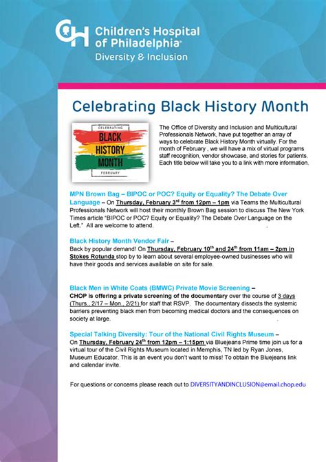 Black History Month Events