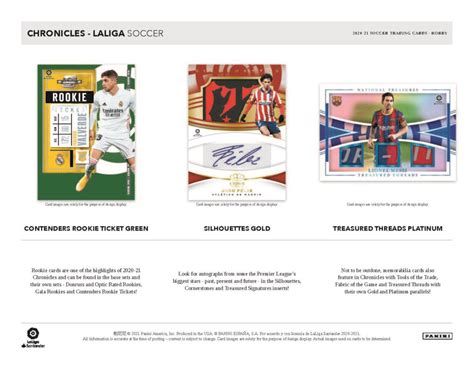 Panini Chronicles Soccer Cards