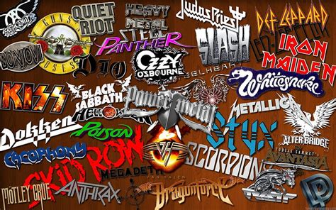 Hard Rock Band Logo Glam Metal Hd Wallpaper Pxfuel