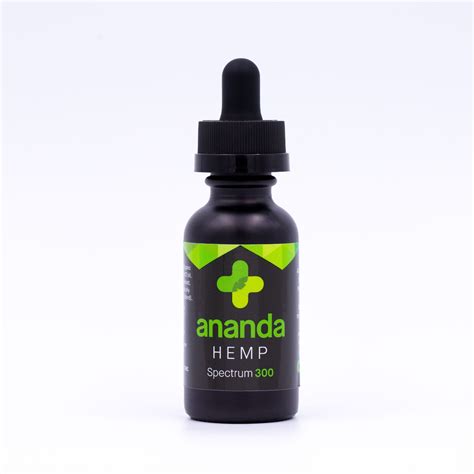 Ananda Hemp Full Spectrum 300 Cbd Oil Leafly