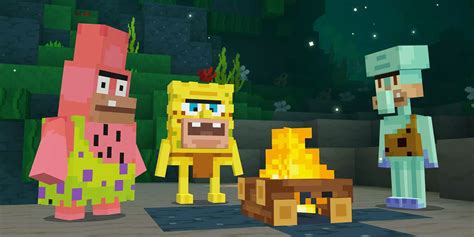 Every Spongebob Squarepants Character In Minecraft S Latest Dlc