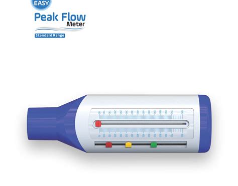 Easy Peak Flow Meter For Adult To Monitor Lung Function Expiratory