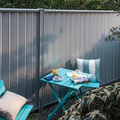 Colorbond Fence Steel Fence Corrugated Sheet Panel Steel Fence Metal ...