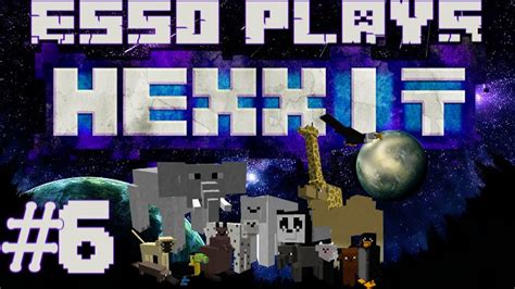 Esso Plays Hexxit Episode Tower Golem Minotaurs Youtube