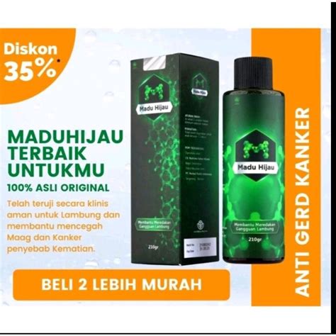 Jual Promo Madu Hijau Original 210ml Madu Hijau Asli Berlogo M Obat