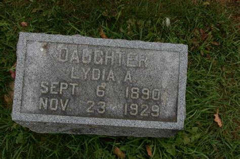 Lydia Artz Spangler M Morial Find A Grave