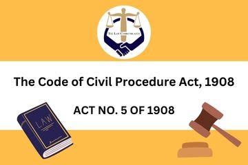 The Code Of Civil Procedure Act The Law Communicants