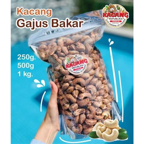 Gajus Bakar Berkulit Kacang Gajus Premium Gajus Bakar Saiz Besar