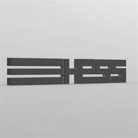 Hess Logo - 3D Model by 3d_logoman