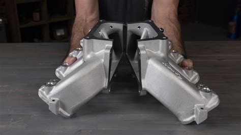 Holleys Single Plane 4500 Split Design Race Intake Manifold For Ls Engines Holley Motor Life