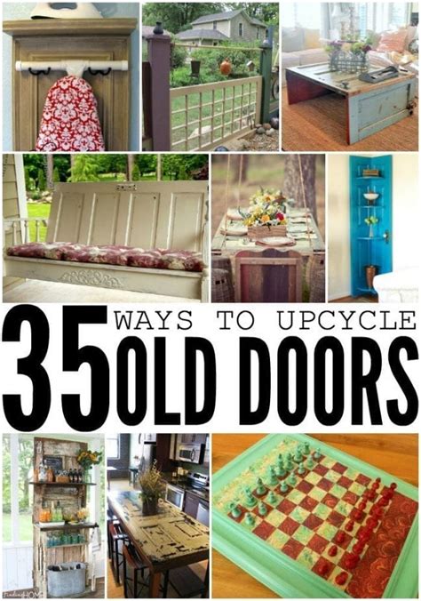 35 Creative Ways To Upcycle Old Doors Totally The Bomb Door Diy